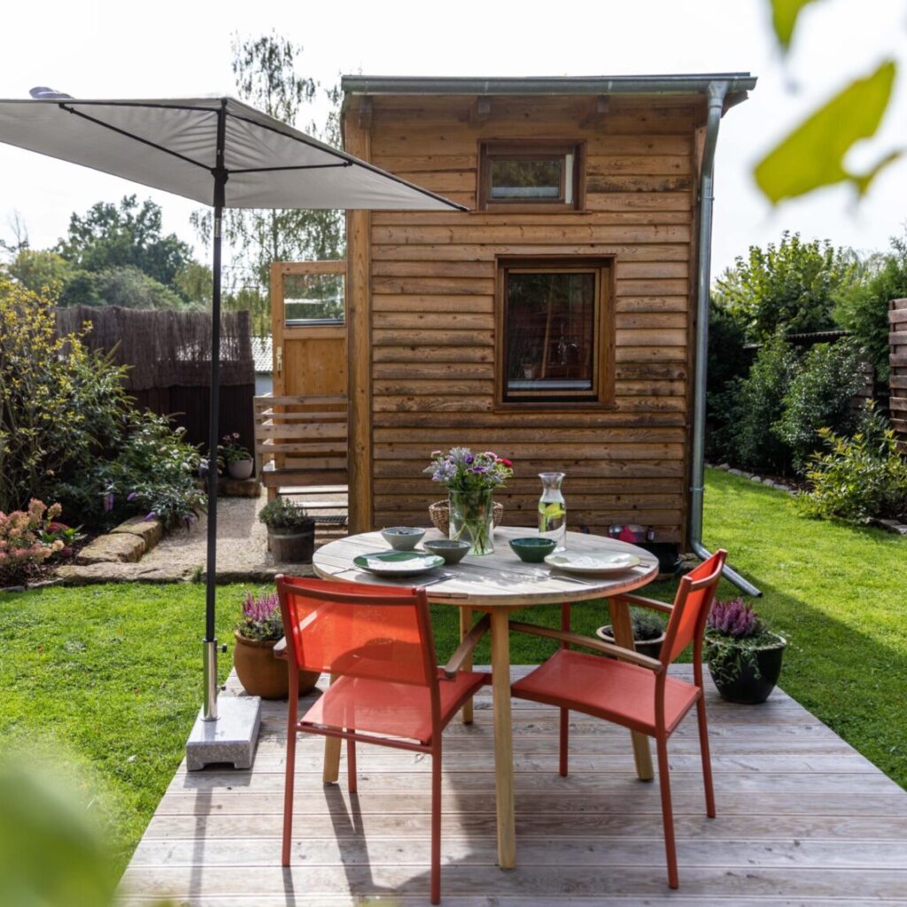 Außenbereich - AUSZEIT IN DER NATUR - WALD(H)AUSZEIT - Waldhaus und Zirbenholz Tiny House in Mücke