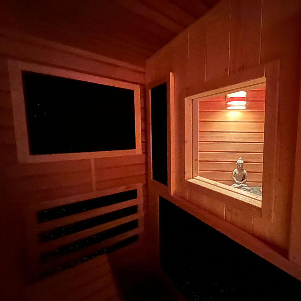 Sauna - AUSZEIT IN DER NATUR - WALD(H)AUSZEIT - Waldhaus und Zirbenholz Tiny House in Mücke